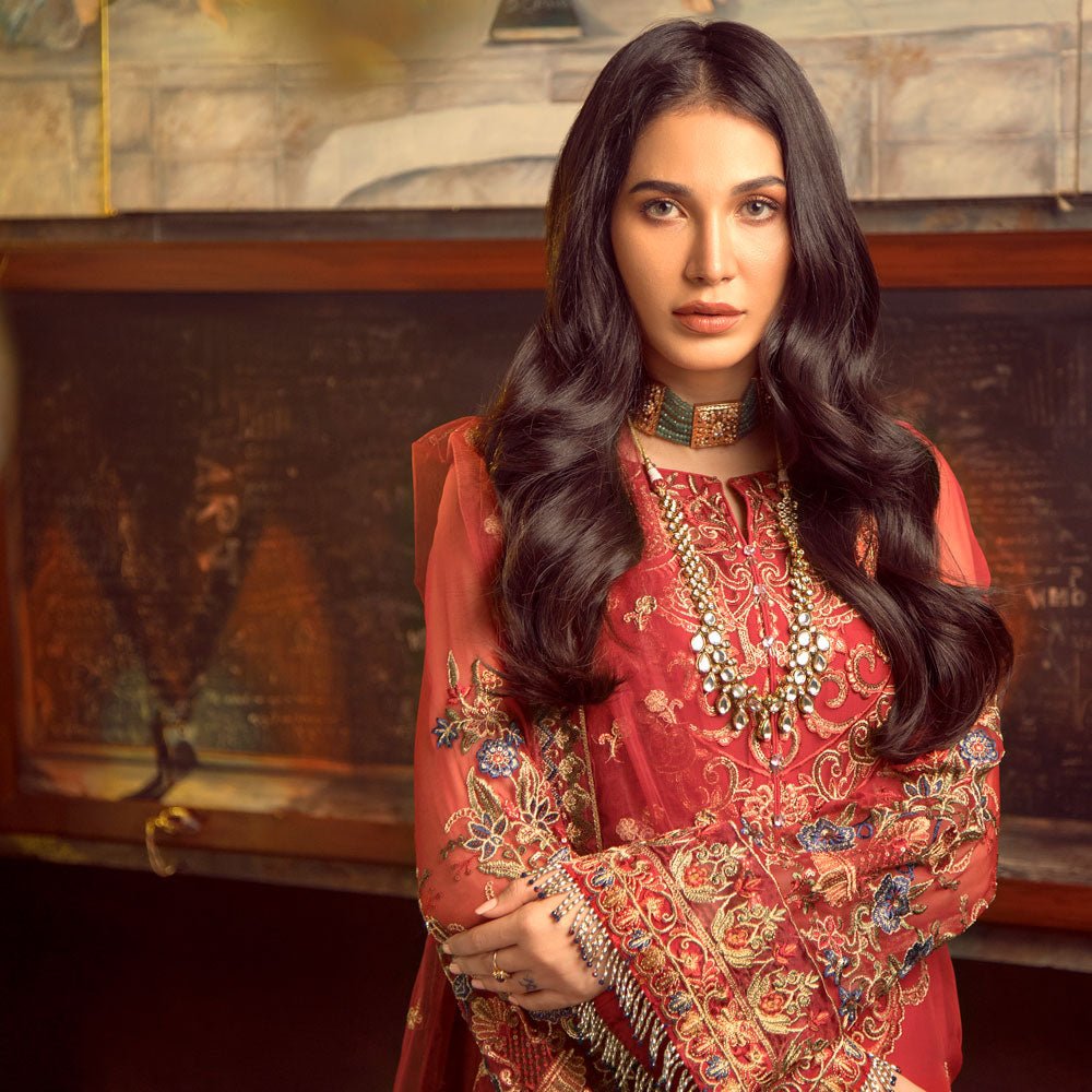 GHAZAL - UNSTITCHED CHIFFON FALL '20 | AIK Atelier