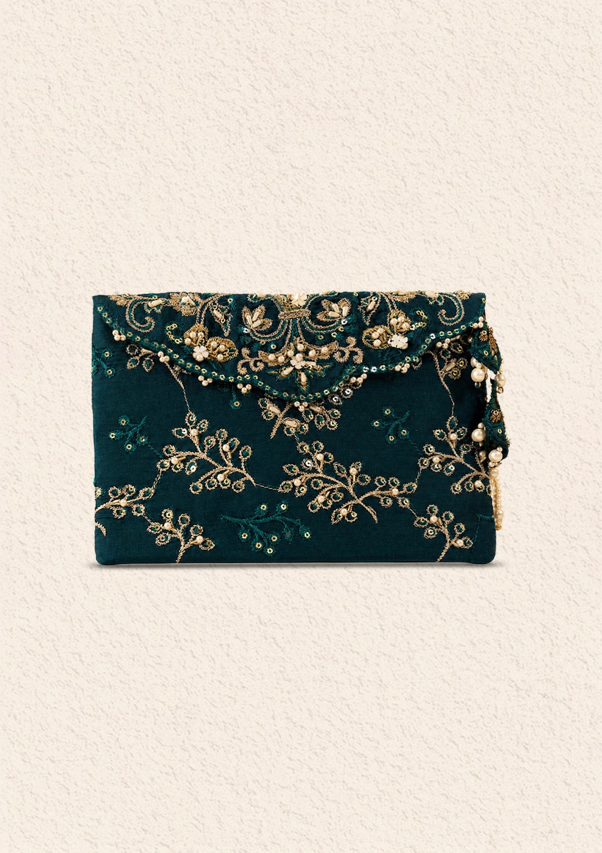 Clutch - Teal Silk WDB23