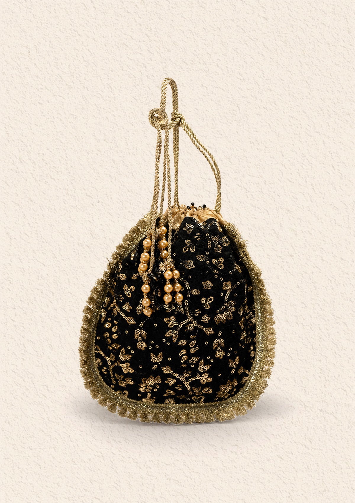 Potli - Black Silk WDA24