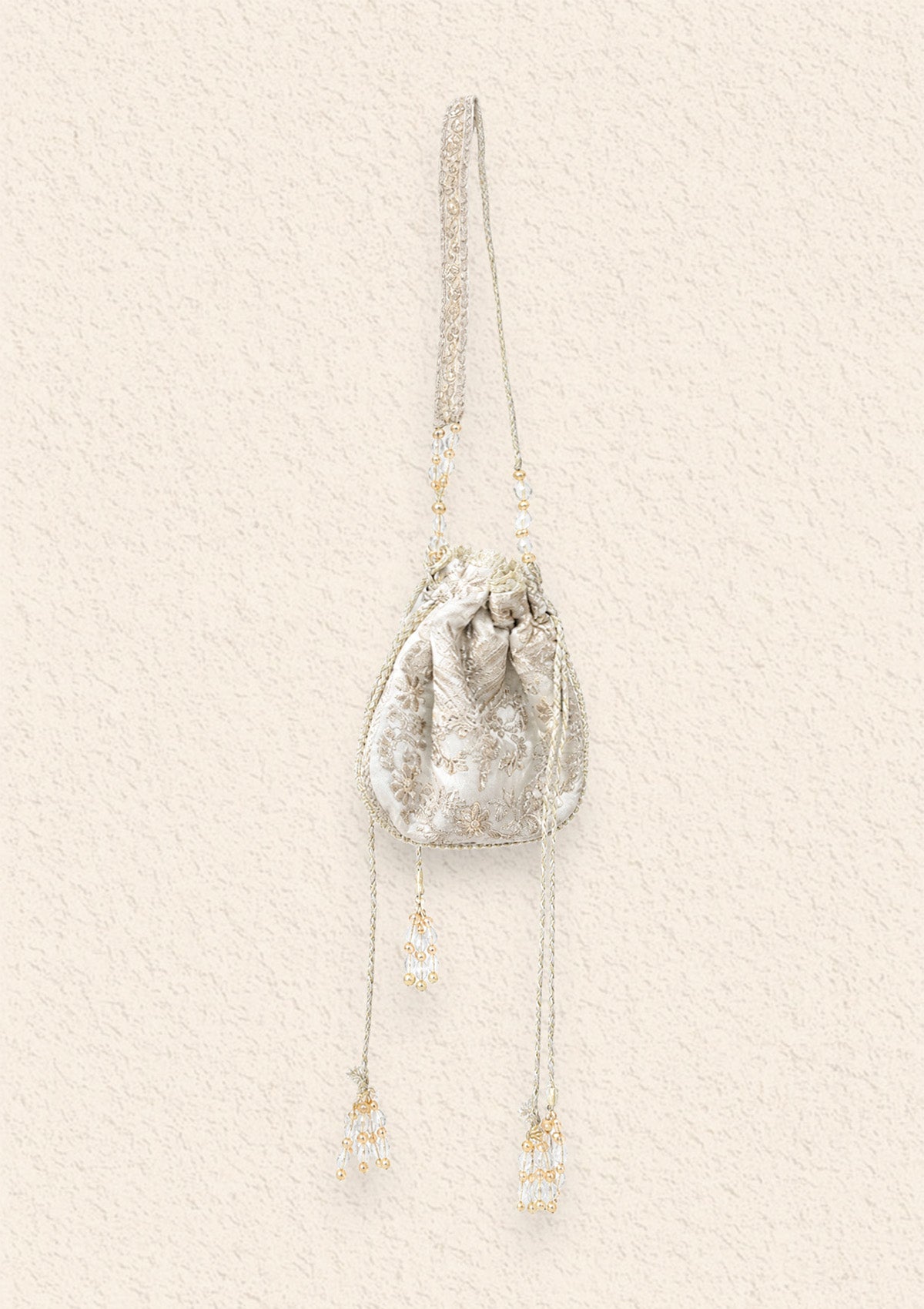 Potli - Silver Tissue WDB25