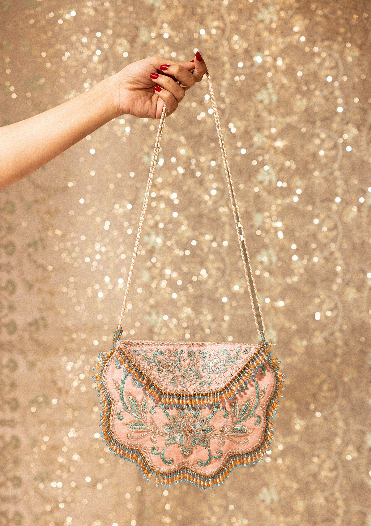 WEDDING FESTIVE '26 - VOL. 1 - LIGHT PINK SILK BAG