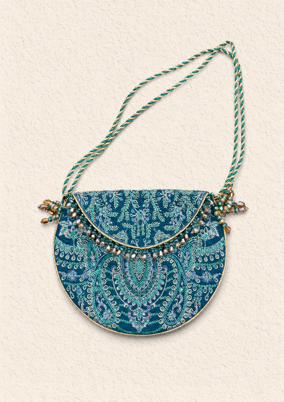 Bag - Teal Silk LWA25
