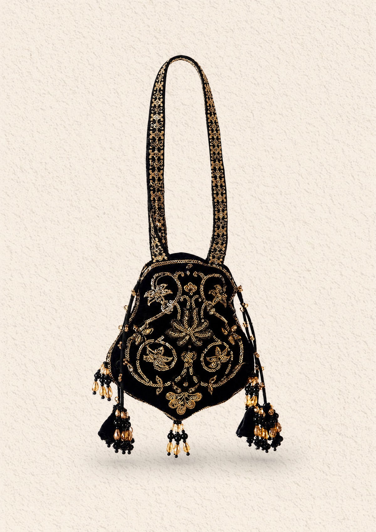Potli - Black Velvet VLA25