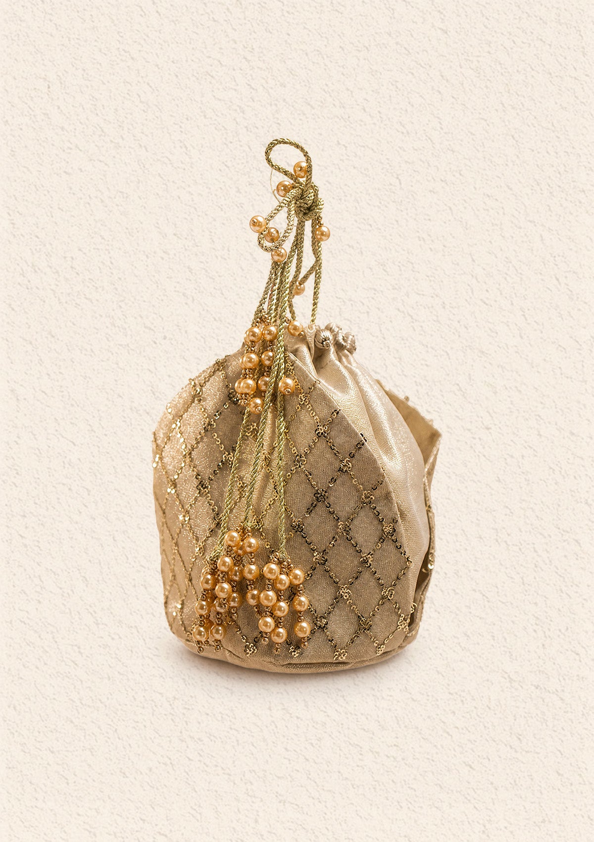 Potli - Light Gold Tissue WDA24