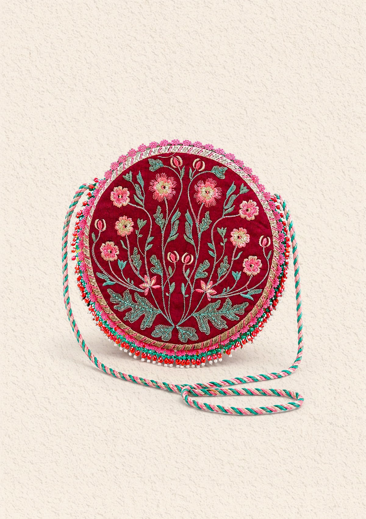 Bag - Maroon Silk LWA26